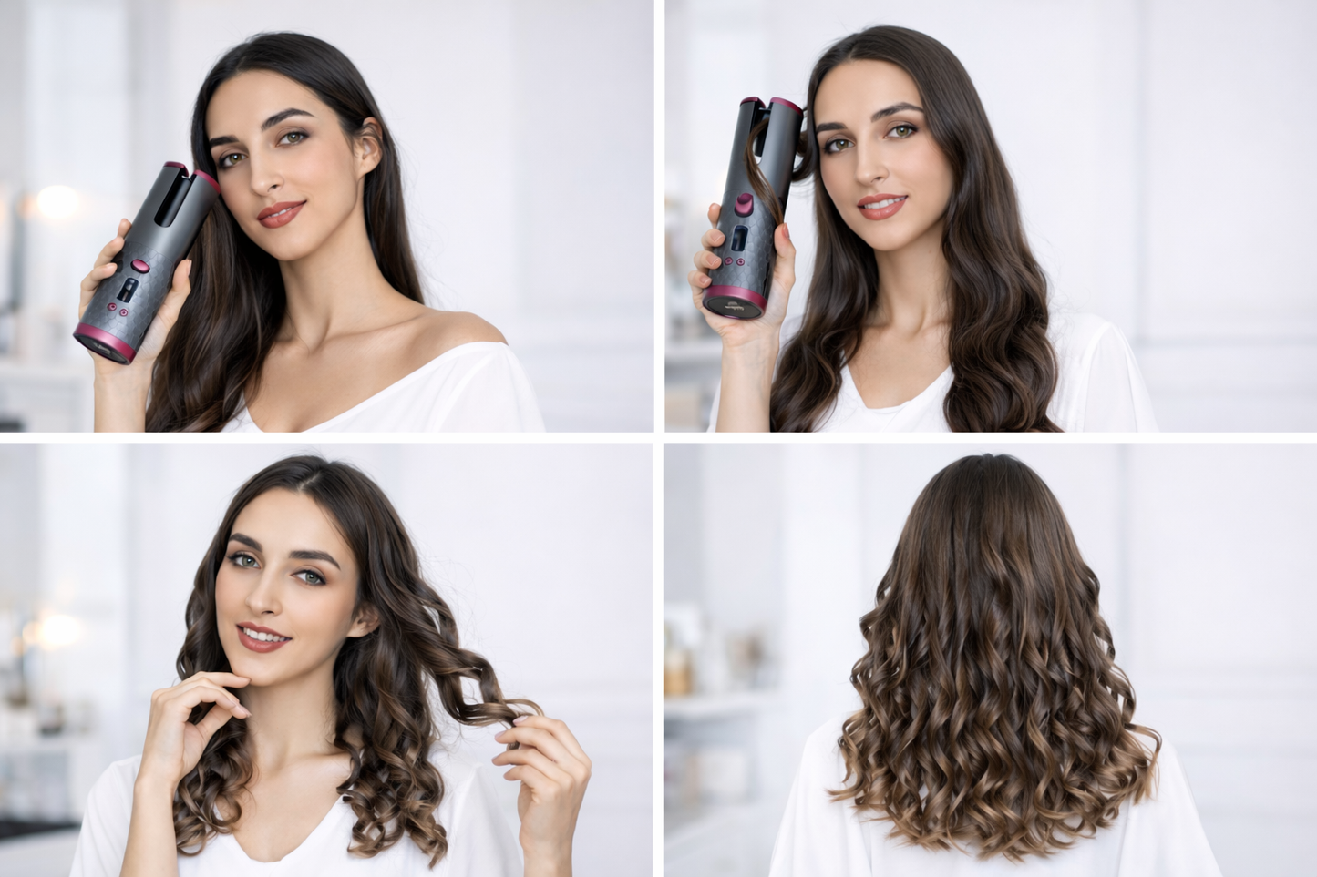 Rechargeable Portable Hair Curler