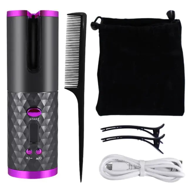 Rechargeable Portable Hair Curler