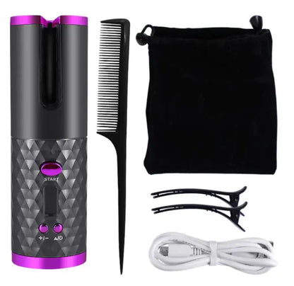 Rechargeable Portable Hair Curler