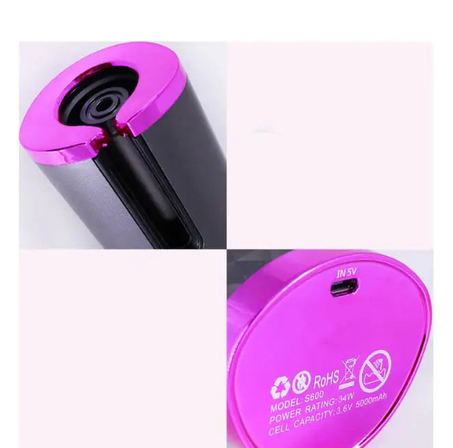 Rechargeable Portable Hair Curler